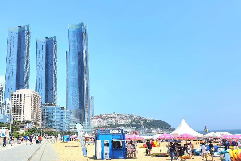 Appartement Haeundai Beach 1 Cho à Busan Extérieur photo