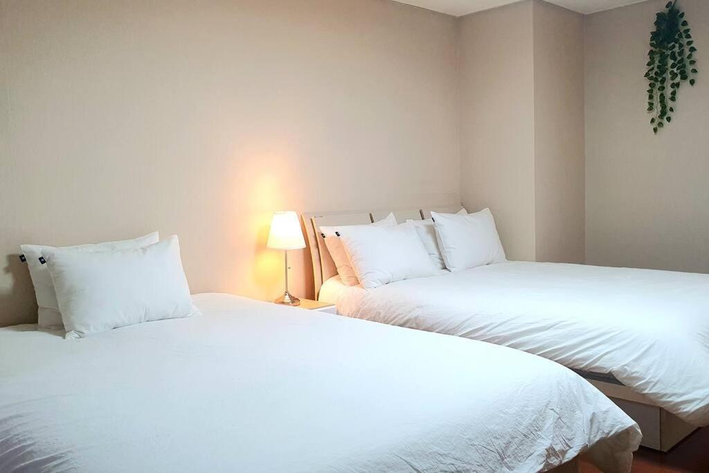 Appartement Haeundai Beach 1 Cho à Busan Extérieur photo