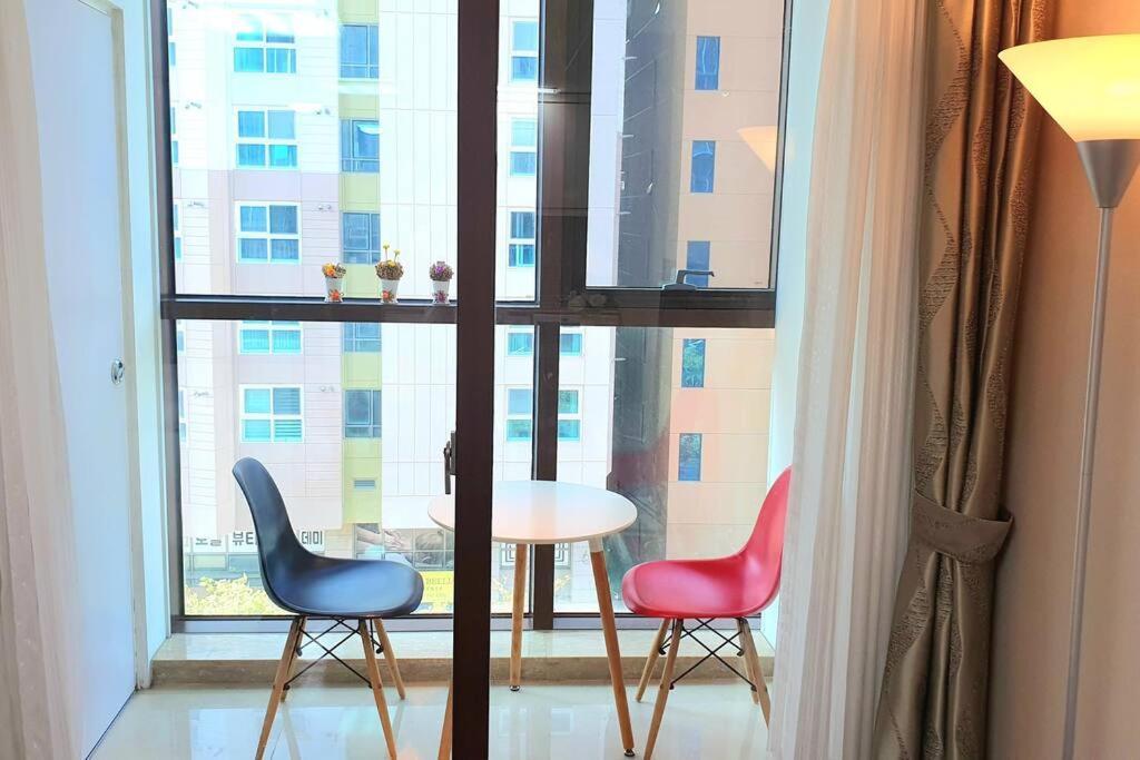 Appartement Haeundai Beach 1 Cho à Busan Extérieur photo