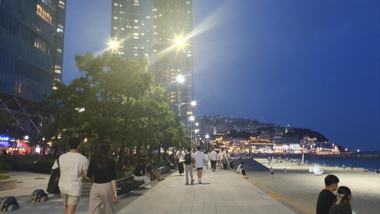 Appartement Haeundai Beach 1 Cho à Busan Extérieur photo