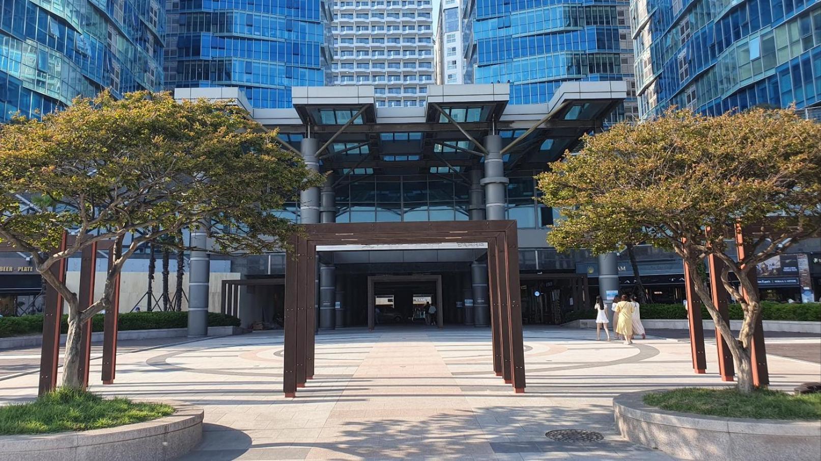 Appartement Haeundai Beach 1 Cho à Busan Extérieur photo