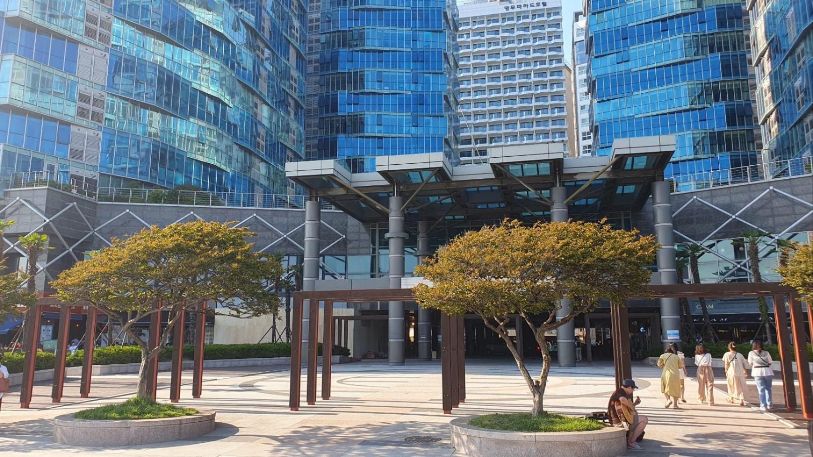 Appartement Haeundai Beach 1 Cho à Busan Extérieur photo